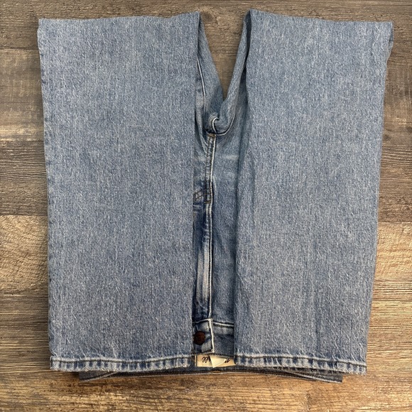 Madewell The Perfect Vintage Straight Jean Women's 6 Vintage Indigo Distressed - Picture 5 of 16